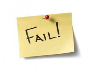 internet Marketing Goals Failure Graphic