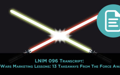 LNIM096 Transcript: Marketing Lessons