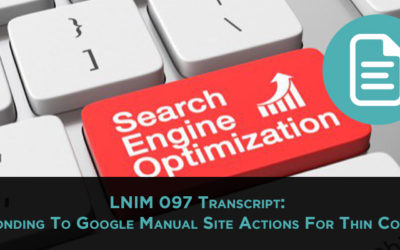 LNIM097 Transcipt: Google Manual Site