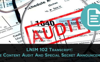 LNIM102 Transcript: Performing a Site Content Audit